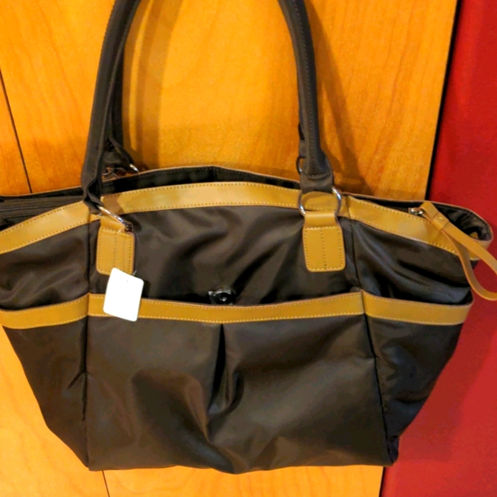 NWT Perry Mackin Harper Diaper bag - Picture 2 of 7